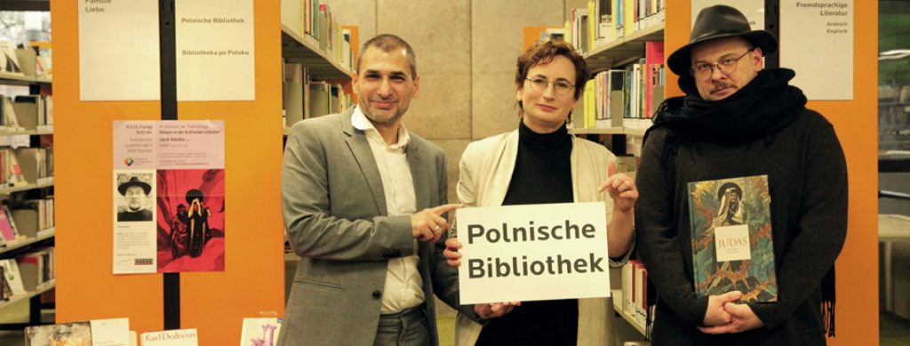 Erlffnung Polnische Bibliothek 10 März 2022